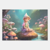 Elves Geschenkpapier Set (Vorderseite 3)