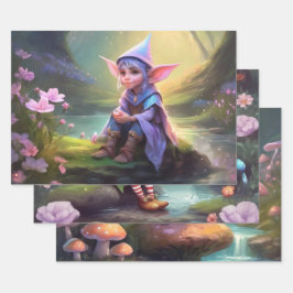 Elves Geschenkpapier Set