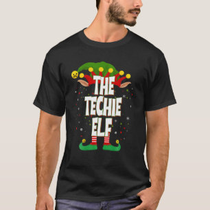 Elves Group The Techie Elf Weihnachten T-Shirt