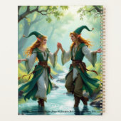 Elves Tancing Calendar Planer (Rückseite)