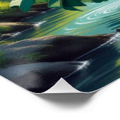 Elves Tancing Poster (Ecke)