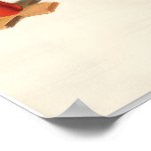 Elvgren Sexy PinUp Girl This Doesn't Keep the Cha Poster (Ecke)