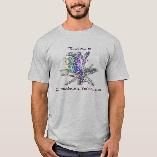 Elvinas in Eleuthera Bahamas II T-Shirt (Vorderseite)