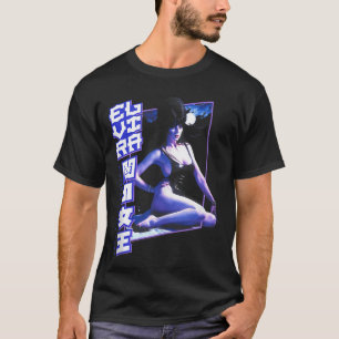 Elvira Herrin der dunklen Mondbadung Horror M T-Shirt