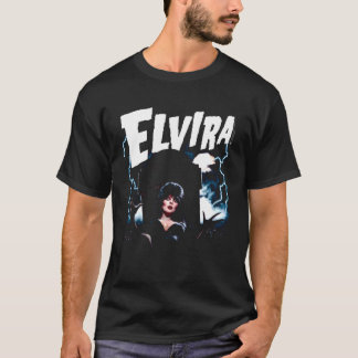 Elvira-Ministerin des dunklen Grabes und Blitzes T-Shirt