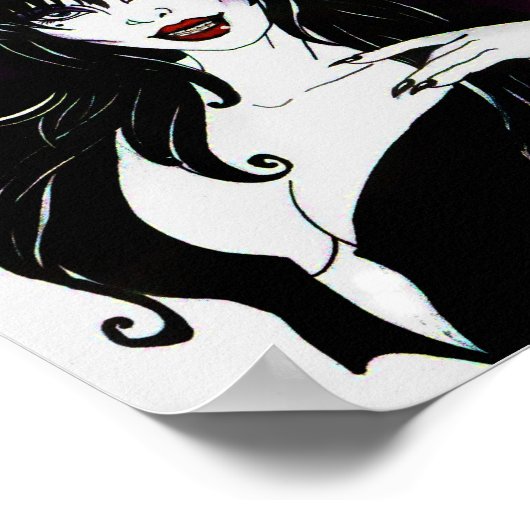 Elvira Poster (Ecke)