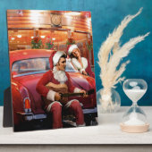 Elvis and Marilyn Christmas Fotoplatte (Seite)