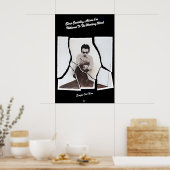 Elvis Costello 1977 Promo Poster Print 1 (Küche)