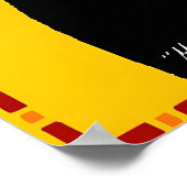 Elvis Costello and the Attractions 1977 Club Gig Poster (Ecke)