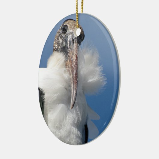Elvis - Holzstorch - Ornament (Links)