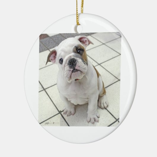 Elvis Keramik Ornament (Links)