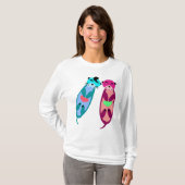 Elvis Otter & Friend mit Herz T-Shirt (Vorne ganz)