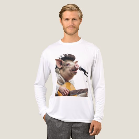 elvis pigley Tri-Blend shirt (Vorderseite komplett)