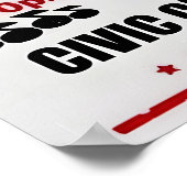 Elvis Presley, Johnny Cash, Carl Perkins 1950s Poster (Ecke)