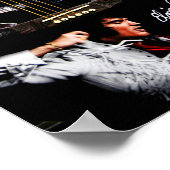 Elvis Presley On Tour London Poster (Ecke)