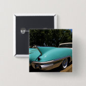 Elvis Presleys grüner Cadillac-Konvertible in Button (Vorne & Hinten)