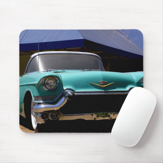 Elvis Presleys grüner Cadillac-Konvertible in Mousepad (Mit Mouse)