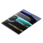 Elvis Presleys grüner Cadillac-Konvertible in Notizblock (Linke Seite)