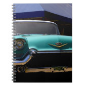 Elvis Presleys grüner Cadillac-Konvertible in Notizblock (Vorderseite)