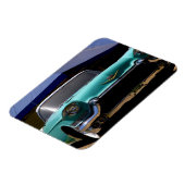 Elvis Presleys grünes Cadillac-Cabrio in Magnet (Linke Seite)