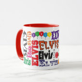 Elvis-Tasse Tasse (Vorderseite Links)