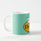 "Elvis u. ICH" 11 Unze-Aqua-Klassiker-Tasse Kaffeetasse (Links)