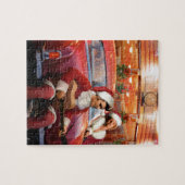 Elvis- und Marilyn-Weihnachten Puzzle (Horizontal)