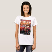 Elvis- und Marilyn-Weihnachten T-Shirt (Vorne ganz)