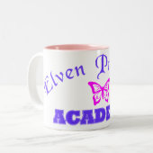 Elvish Prinzessin Academy Mug Zweifarbige Tasse (Vorderseite Links)