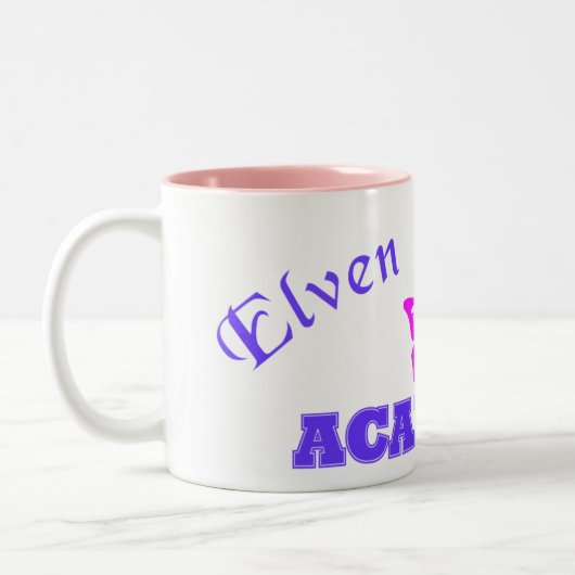 Elvish Prinzessin Academy Mug Zweifarbige Tasse (Links)