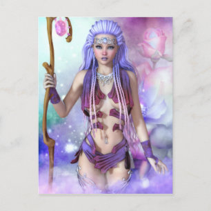 Elvish Rose Postcard Postkarte
