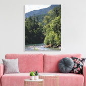 Elwha im Sommer Leinwanddruck (Insitu (Wohnzimmer))
