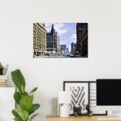 Elwood-Gebäude 1955 Poster (Heimbüro)