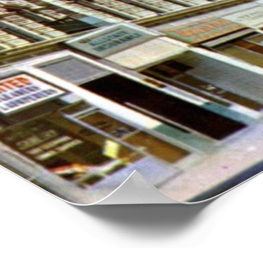 Elwood-Gebäude 1955 Poster (Ecke)