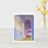 Ely Cathedral, England Karte (Gelbe Blume)