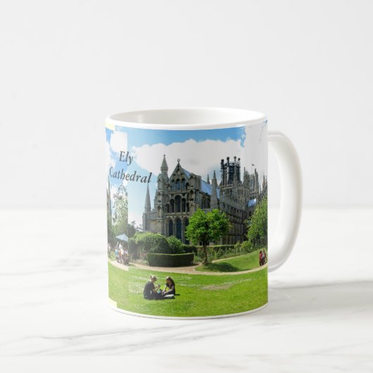 Ely Kathedrale Kaffeetasse (VorderseiteRechts)