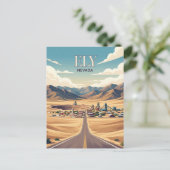 Ely USA Postkarte (Stehend Vorderseite)