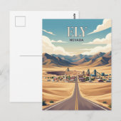 Ely USA Postkarte (Vorne/Hinten)