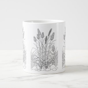 Elymus hystrix - Bottlebrush Grass - Pflanze Jumbo-Tasse