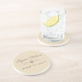 Élysée Palace Latitude Longitude Getränkeuntersetzer (Seite)