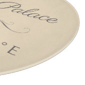 Élysée Palace Latitude Longitude Schneidebrett (Ecke)