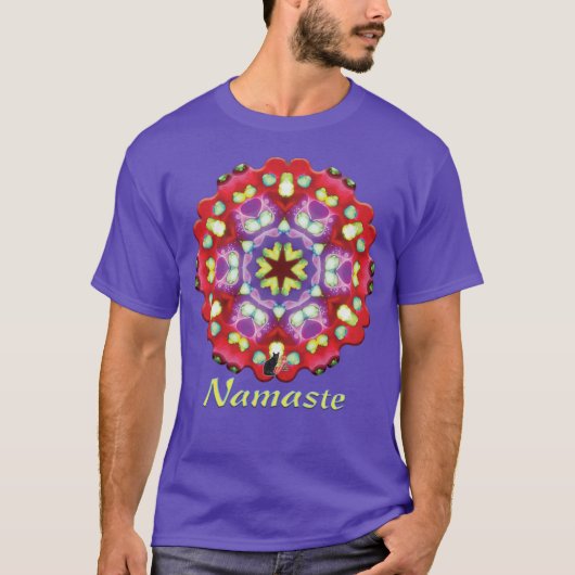 Elysium Namaste Kaleidoskop T - Shirt (Vorderseite)