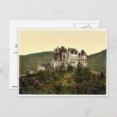 Elz Castle, Moselle, Tal, Deutschland Klassiker Ph Postkarte (Vorne/Hinten)