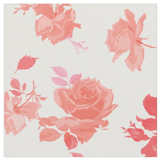 Elzbieta rosa Limonade Stoff (Nahaufnahme)