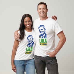 Em 2022 é Lula no primeiro turno eleições Brasil T T-Shirt