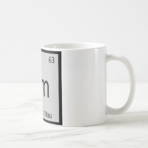 Em - Ägyptische Mau-Katze Chemie Periodensystem Kaffeetasse