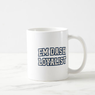 Em Dash Loyalist Lustiger Redakteur Autor Schrifts Kaffeetasse