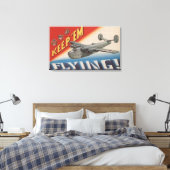 "Em Flying/PB2Y-2 behalten Leinwanddruck (Insitu (Schlafzimmer))