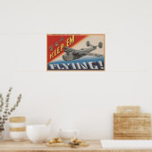 "Em Flying/PB2Y-2 behalten Poster (Küche)