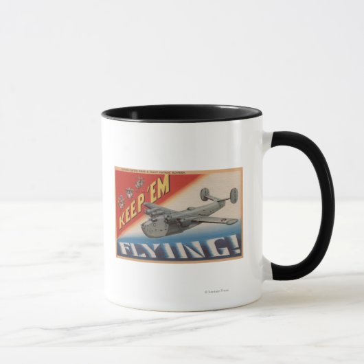 "Em Flying/PB2Y-2 behalten Tasse (Rechts)